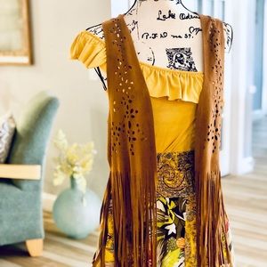 Shirt $7, skirt $7, vest $10